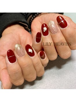 リリーヘブン(LILY HEAVEN)/いつも人気のボルドー
