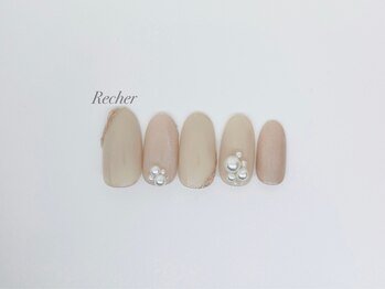 ネイルサロンリシェ 烏丸御池(Recher)/冬のデザイン2