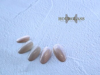 アワーグラスネイル 海田店(HOURGLASS NAIL)/シンプルHAND*新5800円/再6800円