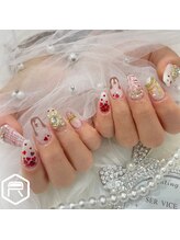 レディスペネイル ノウラ 名駅店(Redispe nail NouRa)/バレンタインネイル