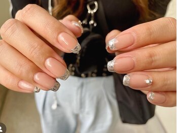 リルネイル(Lil Nail)の写真/【人気No.1☆持ち込みデザイン¥8800～】高い技術力で理想通りの指先に♪ニュアンスデザインもお任せ◎