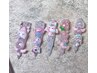 [チップ長さ出し]キャラパーツ付け放題ネイル　1,8000円->1,5000円