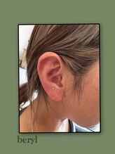 ベリル(beryl)/耳つぼジュエリー