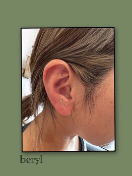 ベリル(beryl)/耳つぼジュエリー