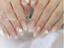 シャルム(charme)/薔薇ネイル