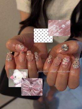 メング(meng.)の写真/【豊富なクーポン掲載中！】豊富なカラーとパーツで、あなただけの理想の手元に仕上げます♪