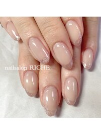 マグネットフレンチネイル