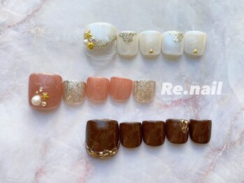 リーネイル 天神(Re.nail)/フット定額デザイン
