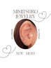 SNSで話題の耳つぼjewelry♪両耳10粒まで¥3700