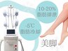 【美脚特化】痩身効果No.1脂肪冷却◎吸引部360度でほっそり美ライン作り
