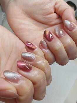 ココ ネイル サロン アンドスクール(COCO.NAIL SALON&SCHOOL)/マグネットネイル4400円早川担当