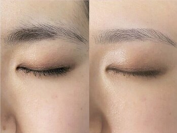 アイリー 眉毛 難波店の写真/《眉毛を整えて自分史上最高の自分に☆》お顔の骨格に合わせた黄金バランスでデザインします