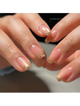 ユミネイル(yuminail)/ガラスフレンチ