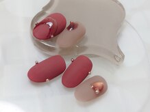 ネイルサロンアンドスクール ディスディアーナ(Disdirena)/4月ジェル定額B/大人カジュアル