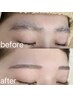 【人生初眉毛waxする新規の方限定】似合わせ眉毛wax(間引き+眉カット)¥5500