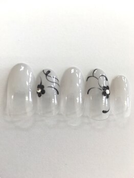 アマービレ(Amabile)/フラワーネイル¥7980