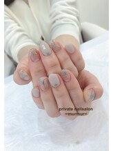 プライベート ネイルサロン マーマ(murmur)/大理石ネイル