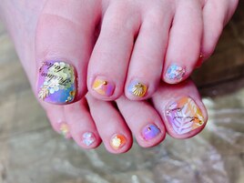 フットネイルデザイン