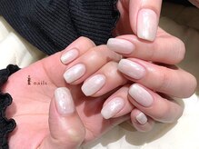 アイネイルズ 渋谷店(I nails)/もやもやホワイト¥7500 [渋谷]