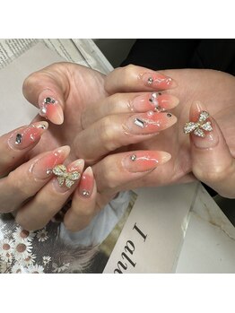 チャイ 大阪上本町店(chai)/チークネイル