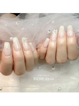 リッシュ ドゥ(RICHE deux)/シアーカラー×リボンパーツ