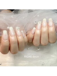 シアーカラー×リボンパーツ