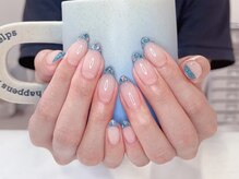 キナ(KINA)/8/1　ベース１色ガラスフレンチ