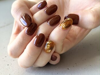 ミーム(meme)/べっ甲ネイル