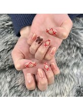 グランビューティー 焼津店(gran beauty)/チェックネイル