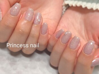 プリンセスネイル(Princess nail)/ラメカラー×パール7,500