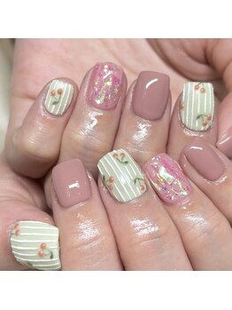 ソラール(SOLAR)/さくらんぼネイル♪