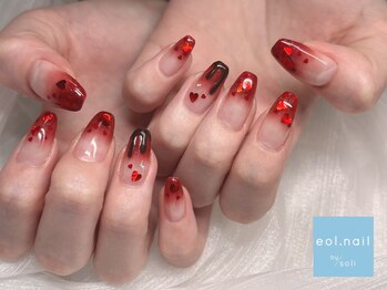 エオル(eol.)/バレンタインネイル☆パラジェル