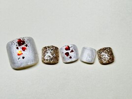 ハートのホロデザイン