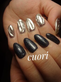 クオーリ(Cuori)/アシンメトリーネイル