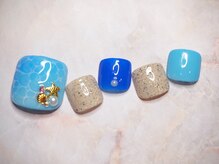 WRネイルズ(WR Nails)/【FOOT】持ち込みアート90分