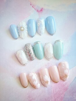 ネイルステーション ブルー(Nail Station BLUE)/3・4月定額5700