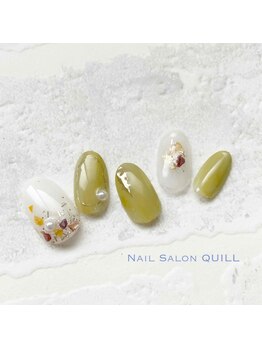 ネイルサロン クイル(QUILL)/9月からし色orピスタチオ(2)