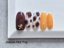 サロン ザ トップ(Salon the Top)/白ヒョウ柄レオパード