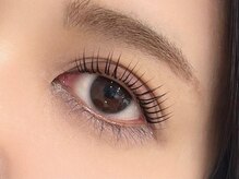 まつげエクステ専門店 アソートアイデザイン 千葉店(asot eye design)/根本立ち上げ毛先はストレートに
