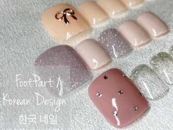 トゥルー ネイル アンド アイ 高円寺店(TRU)/*韓国フット*定額コース