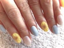 ROSYNAIL/ひまわりネイル