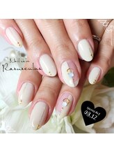 ラナンキュラス(Ranunculus)/お洒落☆Office Nail