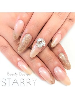 スターリー(STARRY)/上品 パール ラメ ストーン