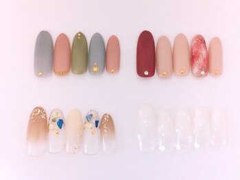 ネイルサロンアンドジュエリー アリュール(ALLURE)/12月定額デザインA(￥5292）