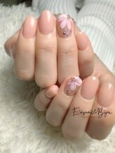 イリスネイル アンド ビジュー(E’risnail&Bijew.)/桜デザイン