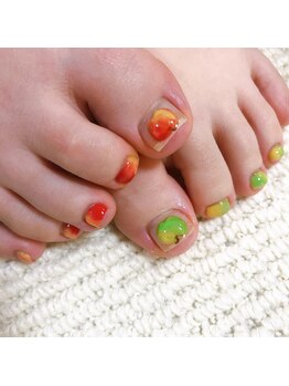 ブーケラテ(bouquet latte)/ぷっくりりんご