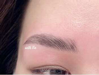 ウィズエン(with En)/眉の毛量がしっかりしている人は