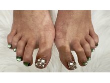 リンダ(Linda)/秋フットネイル