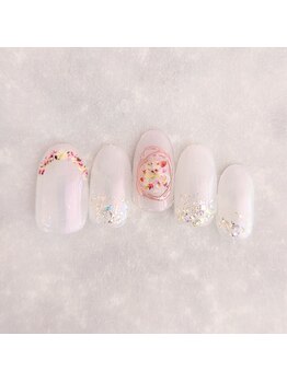 ビーツリー 世田谷店(B+TREE produced by INFINEEZ)/フラワーネイル♪