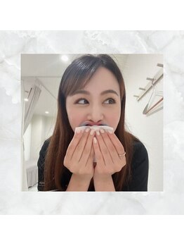 ホワイトニングショップ 下関店/歯の水分を拭き取ります。